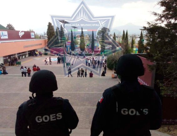 Despliega Policía de Apizaco, operativo especial por arranque de feria