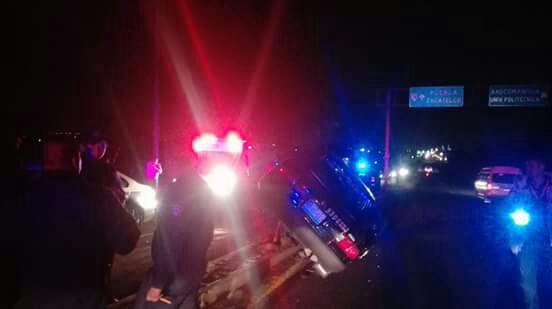 Se impacta taxista por conducir a exceso de velocidad