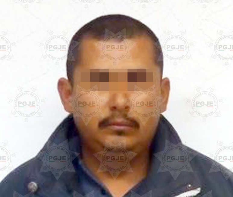 Captura PGJE a imputado con orden de aprehensión en Puebla