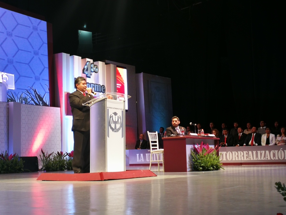 Promete Rubén Reyes Córdoba defender la autonomía de la UAT