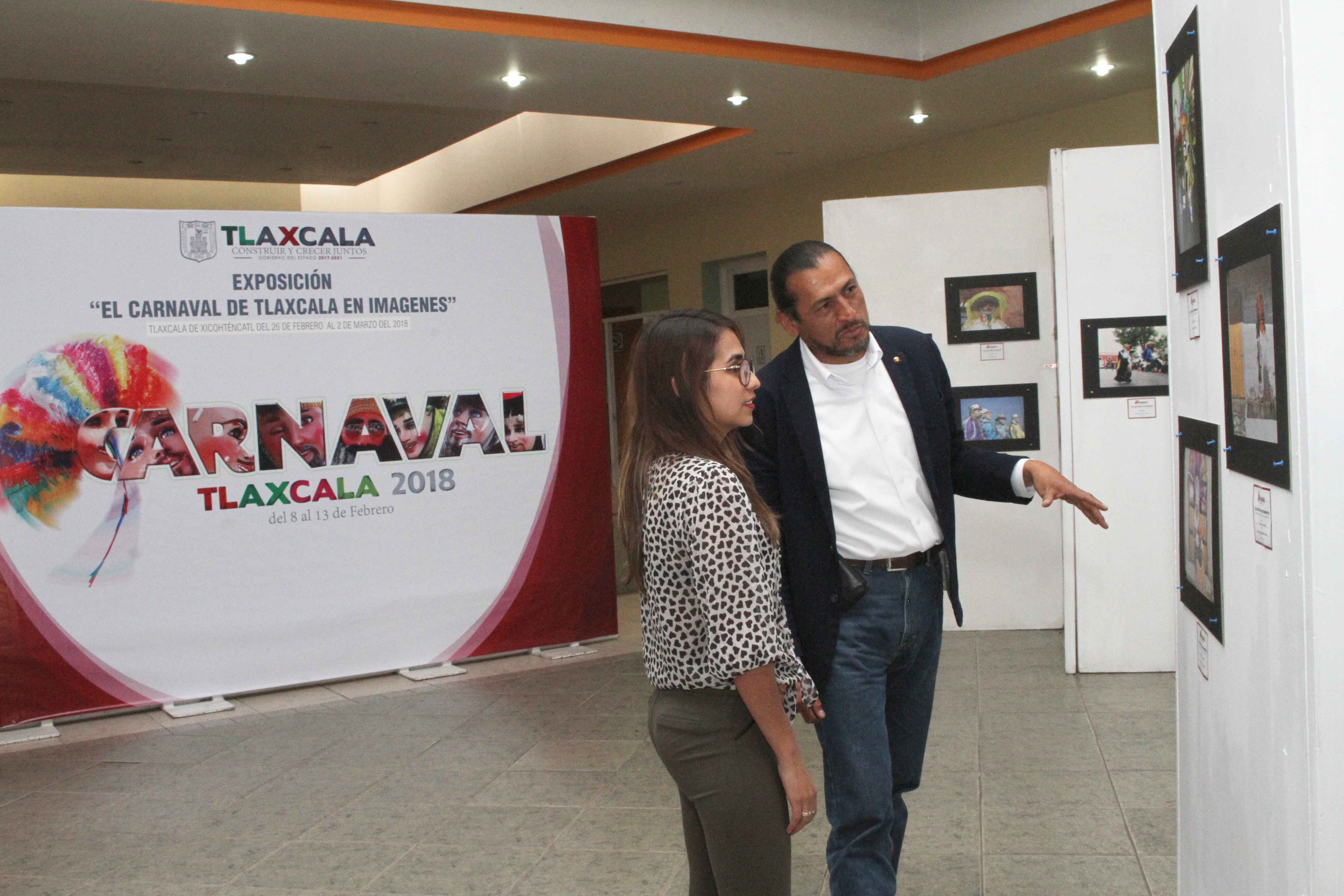Abre exposición del XIX Certamen Fotográfico sobre el Carnaval de Tlaxcala