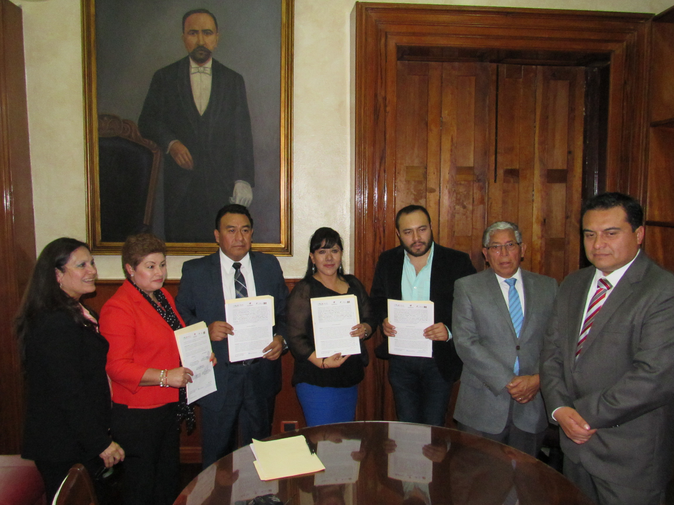 Acuerdan PGJE, CJM y ayuntamiento de Tlaxcala frente a la violencia contra las mujeres
