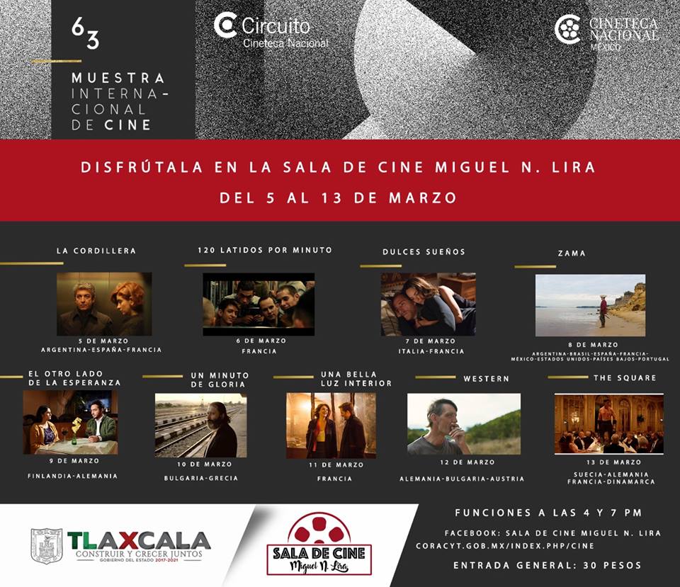 63 Muestra Internacional de Cine, presenta "El otro lado de la esperanza"
