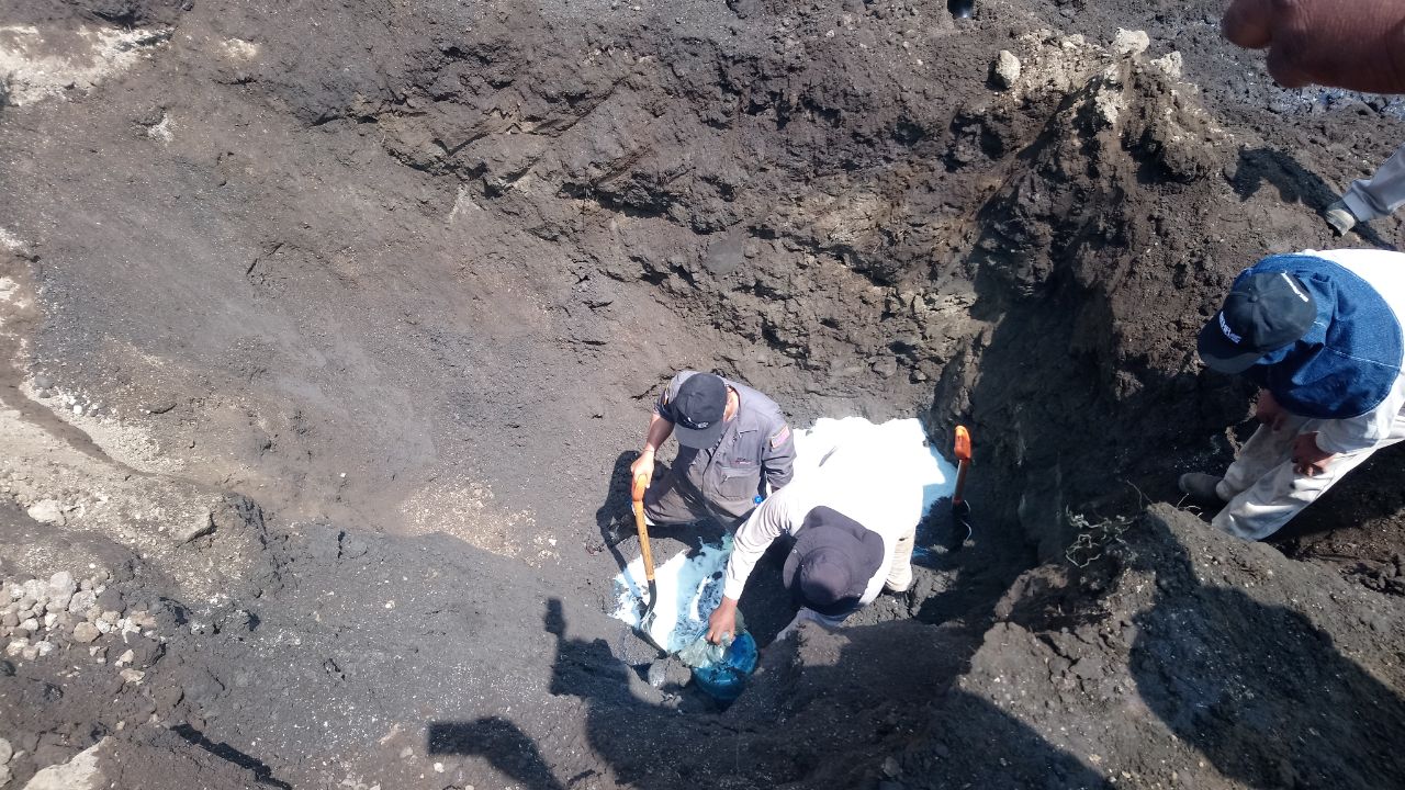 Controlan fuga de combustible en Texmelucan