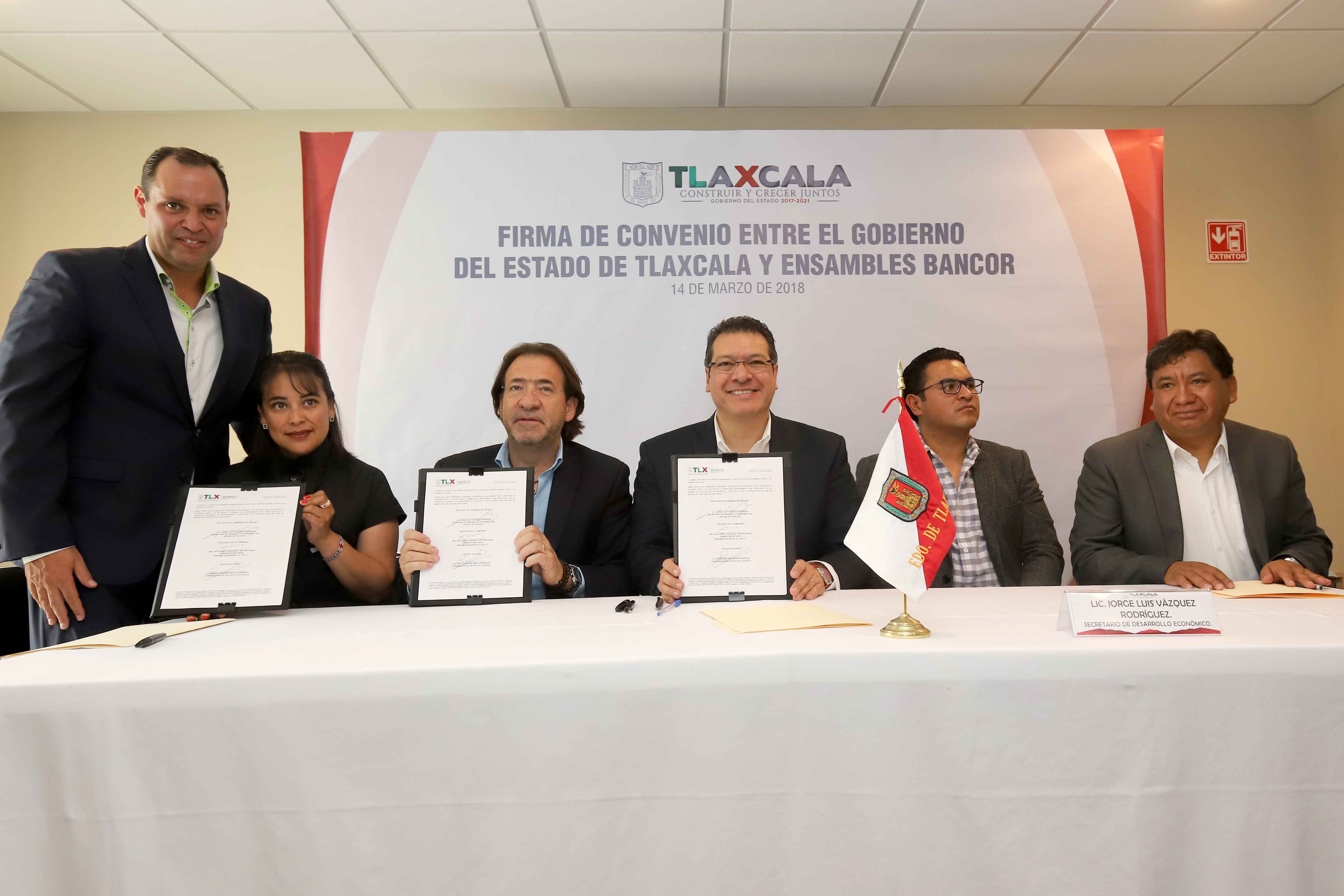 Reinstalará Ensambles Bancor empresa en Tlaxcala