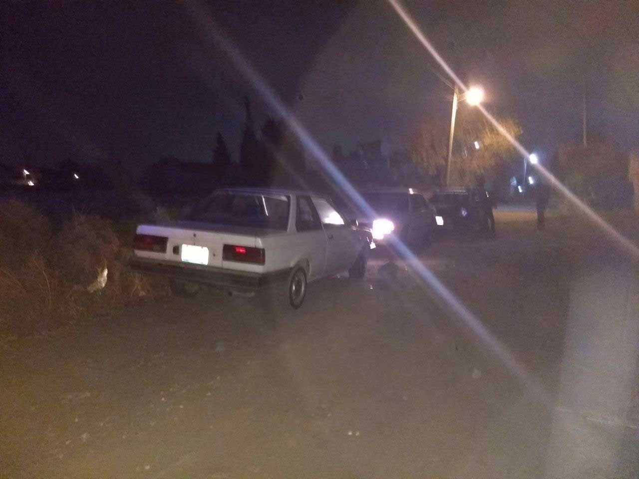 Recuperan policías de Zacatelco vehículo robado