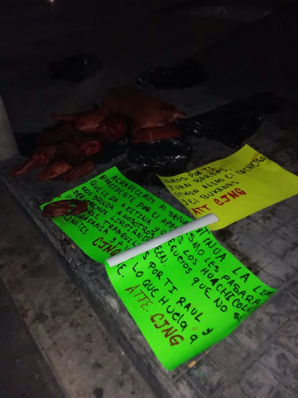 Dejan otro cuerpo desmembrado en San Martín Texmelucan