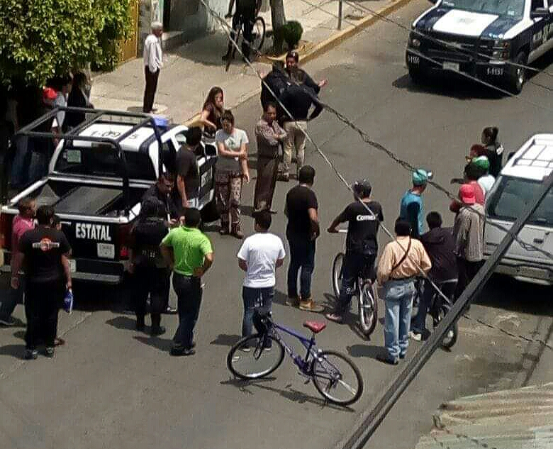 Vecinos de Chiautempan atrapan a ladrón