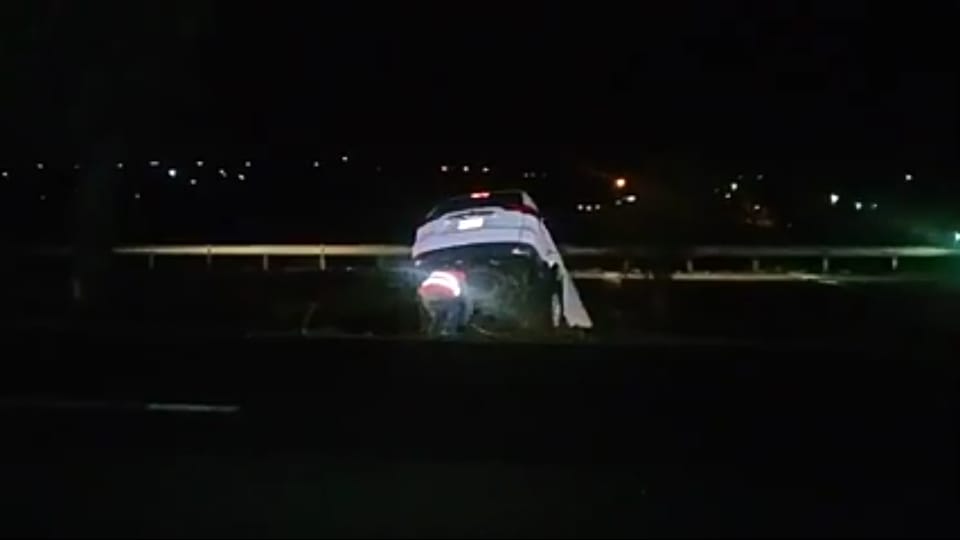 Daños materiales deja accidente en la Tlaxcala-Apizaco