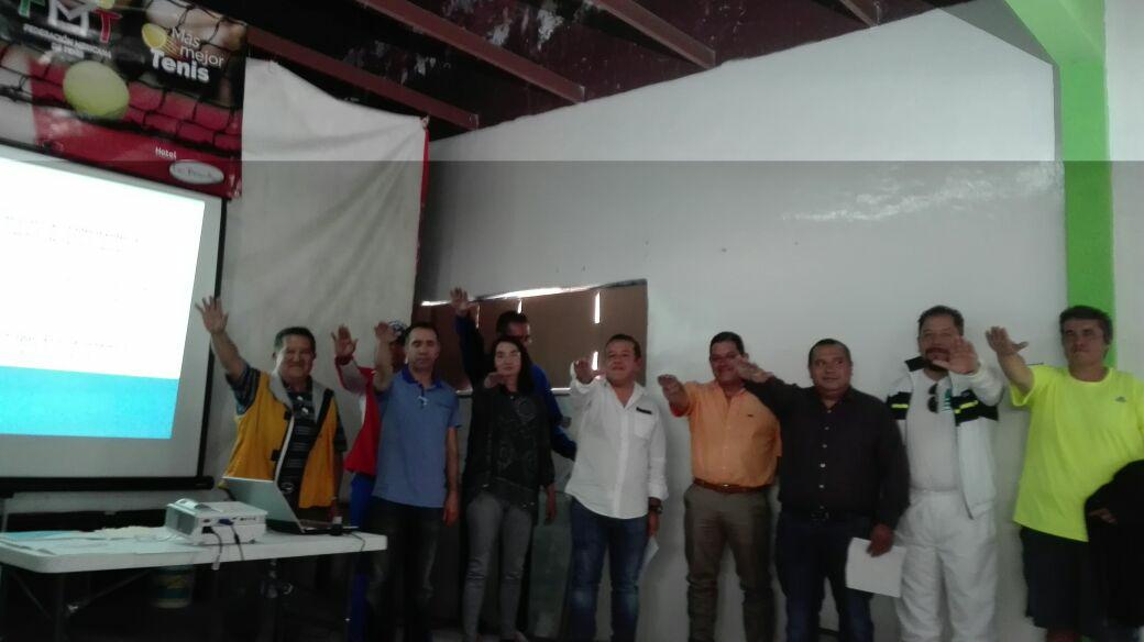 Asociación de tenistas de Tlaxcala renueva su comité directivo