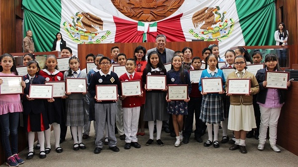 Realizan décimo parlamento infantil Tlaxcala 2018