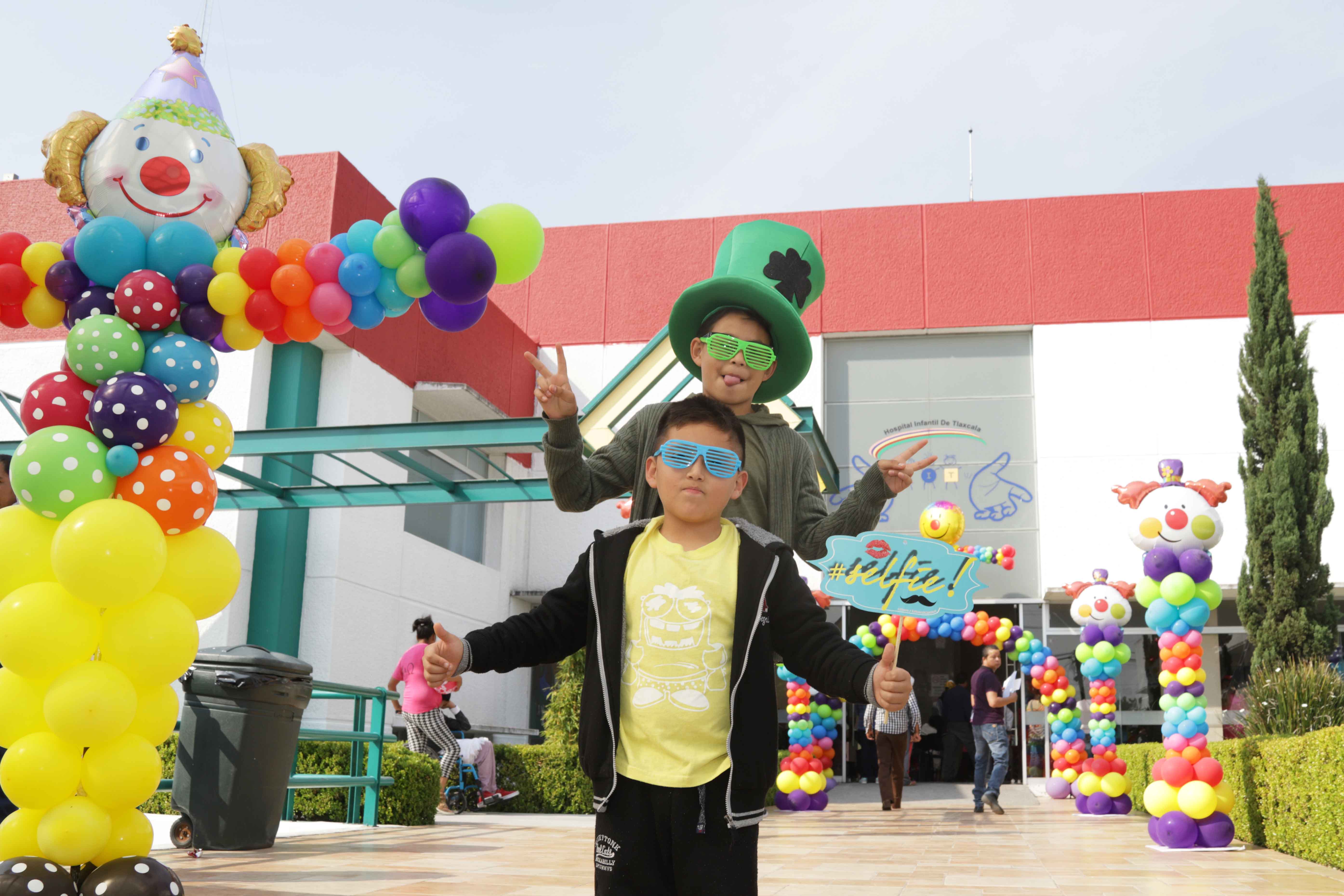 Celebra DIF estatal Día del Niño en el Hospital Infantil de Tlaxcala
