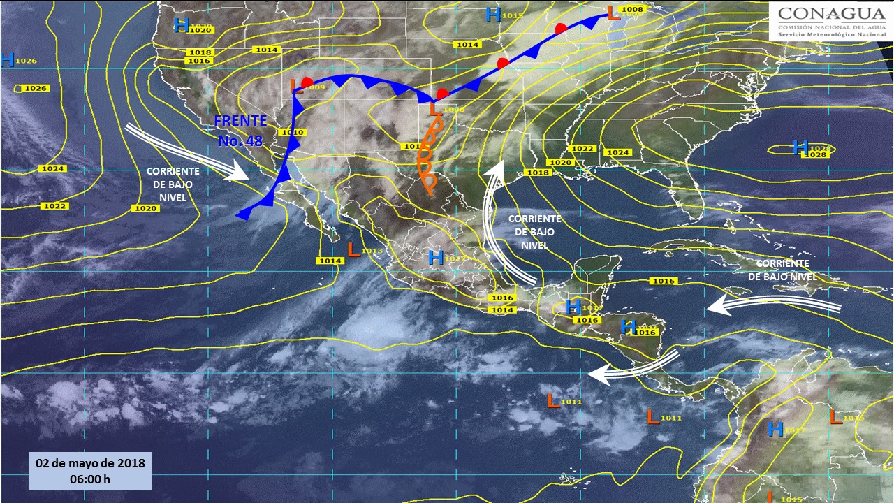 Se prevén lluvias aisladas para Tlaxcala