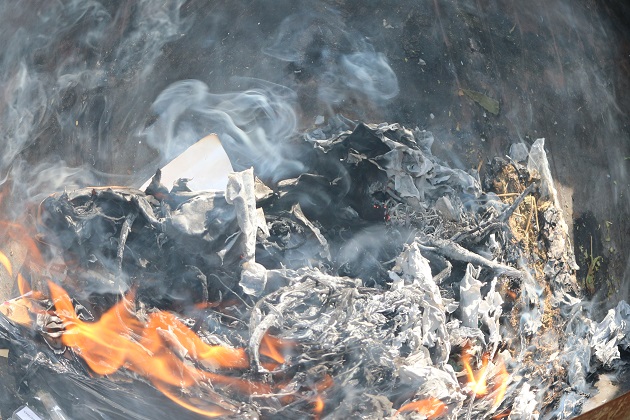 PGR Tlaxcala incinera droga