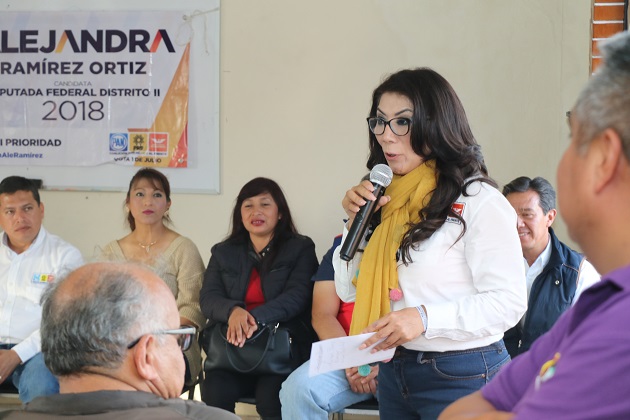 Impulsaré el mejor  trabajo legislativo  para Tlaxcala: Alejandra Ramírez