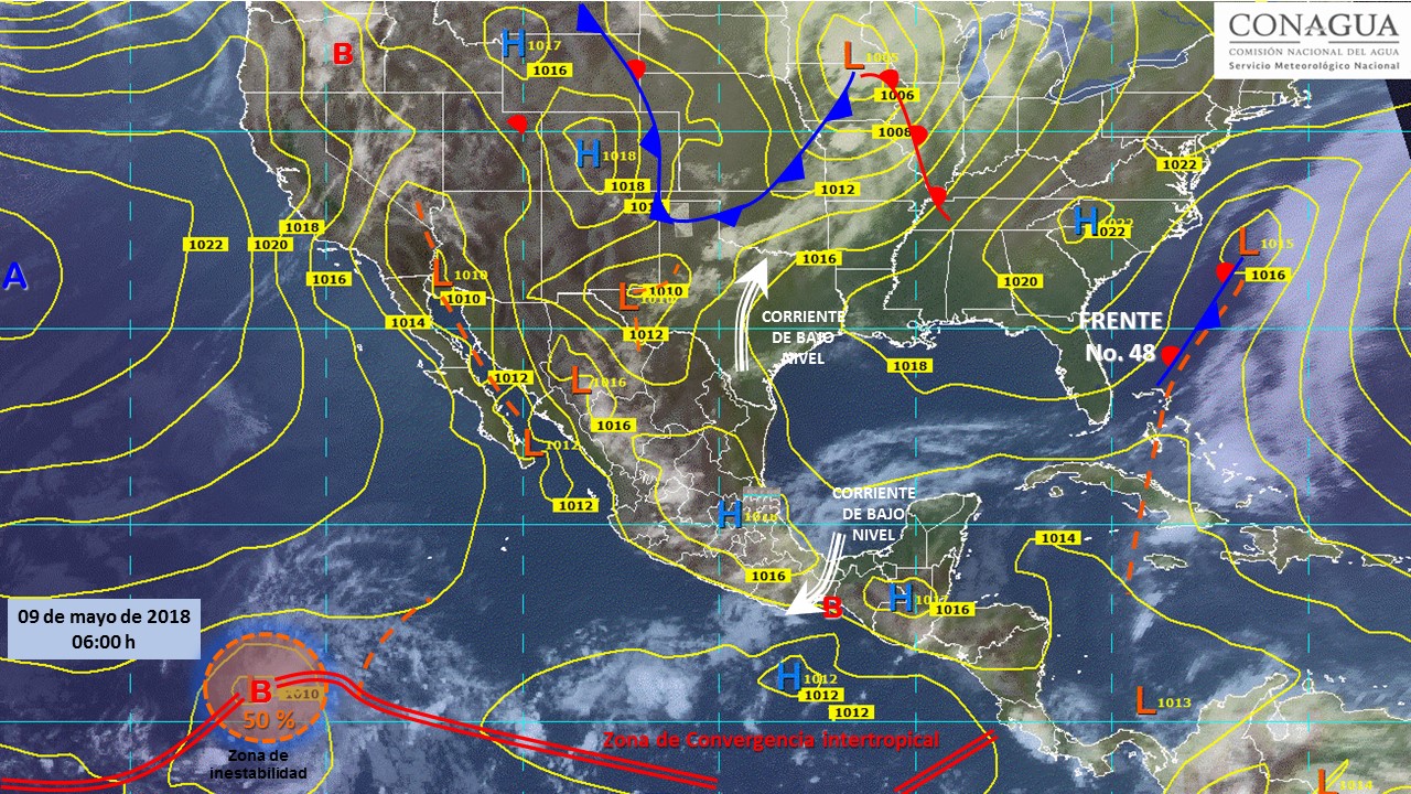 Prevalece el pronóstico de lluvias  para Tlaxcala