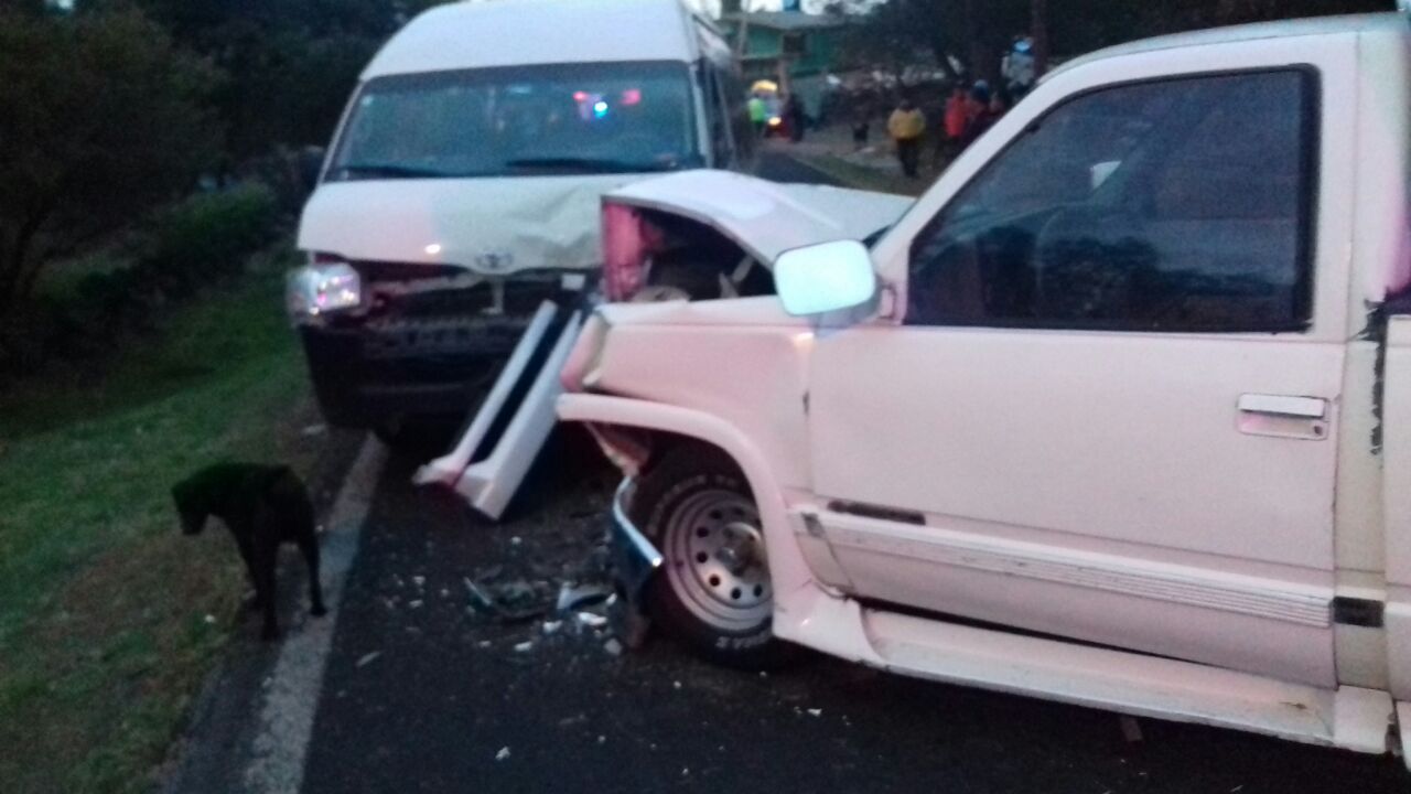 Accidente deja múltiples lesionados en Tetla