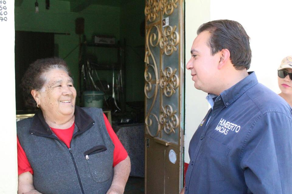 Humberto Macías candidato al Distrito I, propuso espacios recreativos para jóvenes