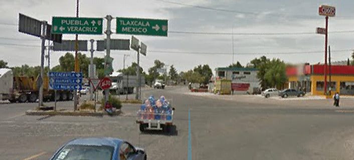 Con lesiones transportista tras atraco en Tequexquitla