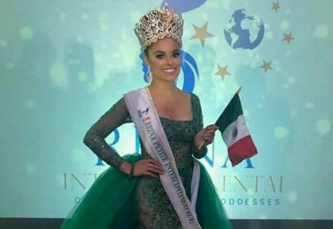 Tlaxcalteca Tamara Esquivel se corona como Reina Petite Intercontinental
