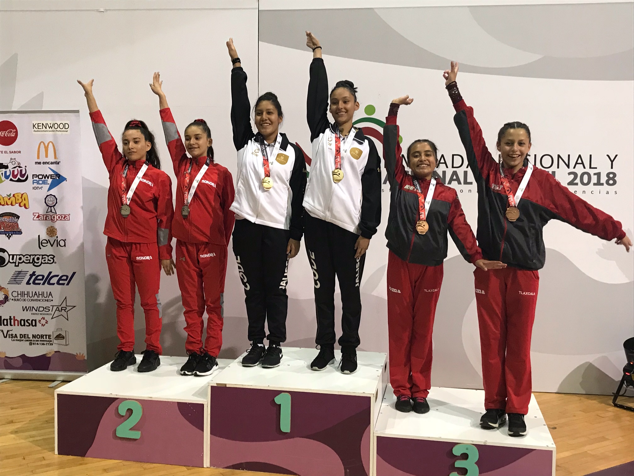 Ganan Mahetzi Yuselmi Flores Rojas y Ximena Carmona bronce en gimnasia