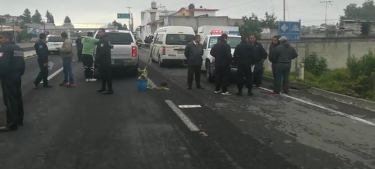 Asesinan a pasajero de colectiva en Tizatlán