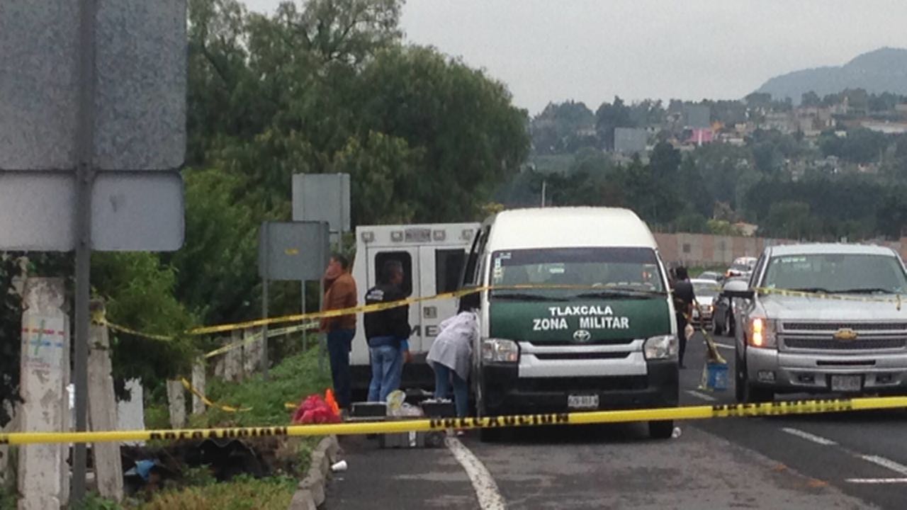 Investiga PGJE persona fallecida en Tizatlán
