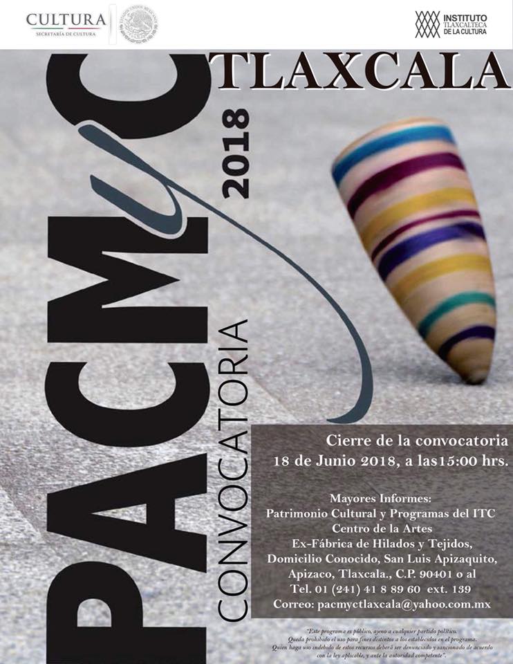 Lanza ITC convocatoria PACMYC Tlaxcala 2018