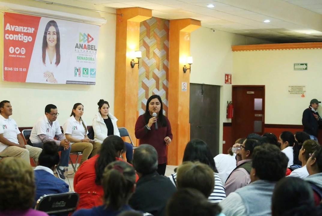 Con el voto de los tlaxcaltecas Anabel Alvarado dará resultados contundentes