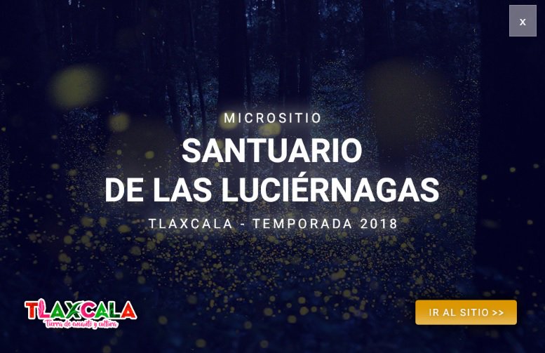 Presentan Micrositio Santuario de las Luciérnagas Tlaxcala 2018
