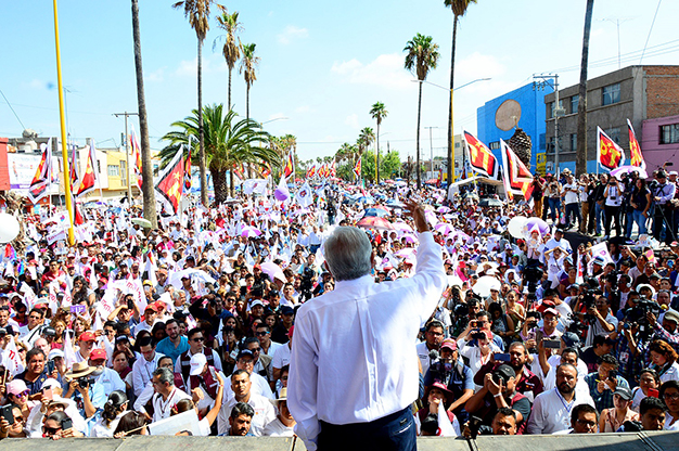 AMLO cierra campaña en San Luis Potosí, respaldará a las fuerzas armadas