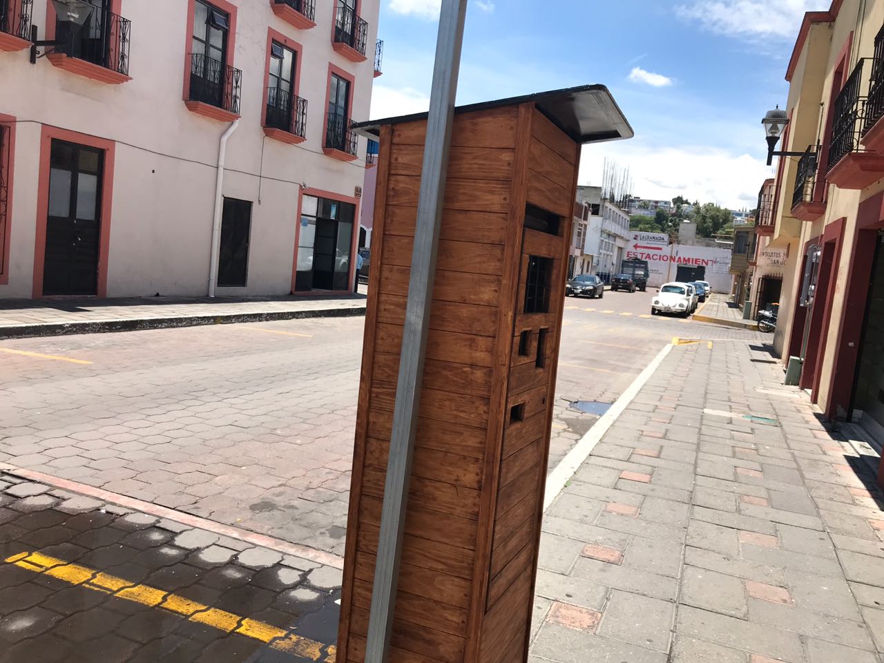 Vandalizan parquímetros en la ciudad de Tlaxcala