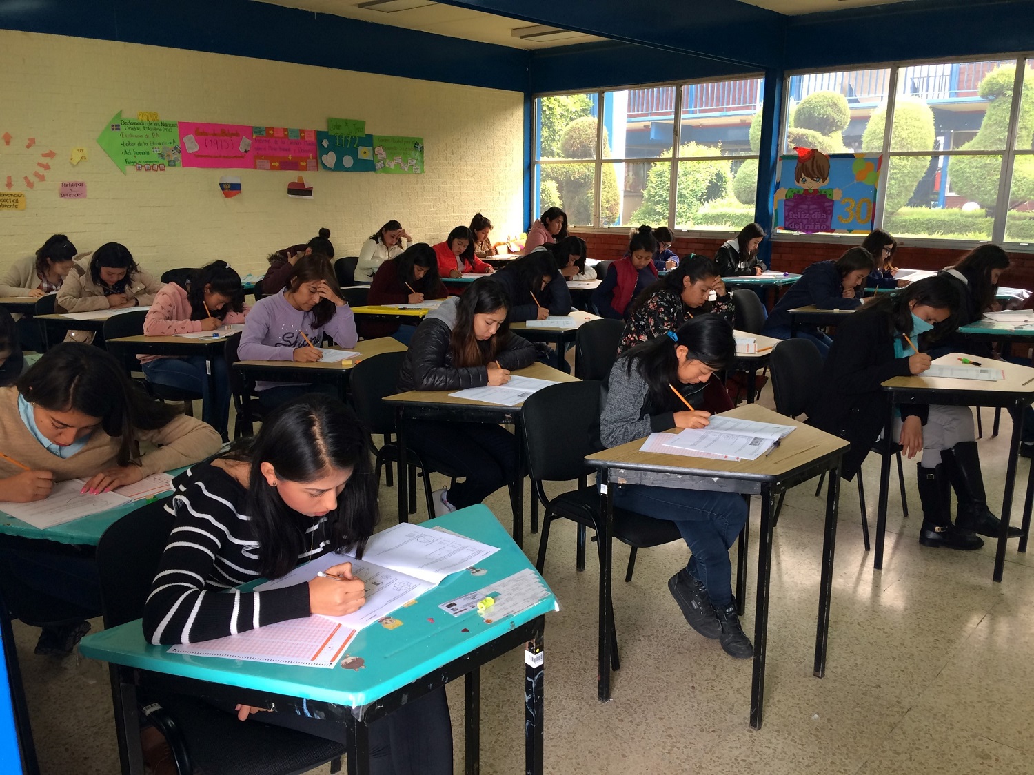 Aplica SEPE examen de admisión en escuelas normales
