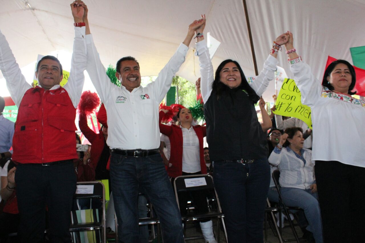 Cierra campaña Enrique Padilla y Cristina Calyecac con las mejores propuestas