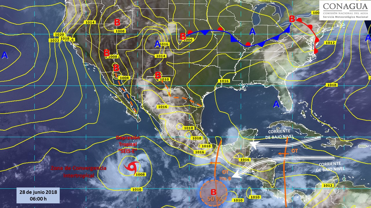 Se prevén lluvias con  chubascos para Tlaxcala