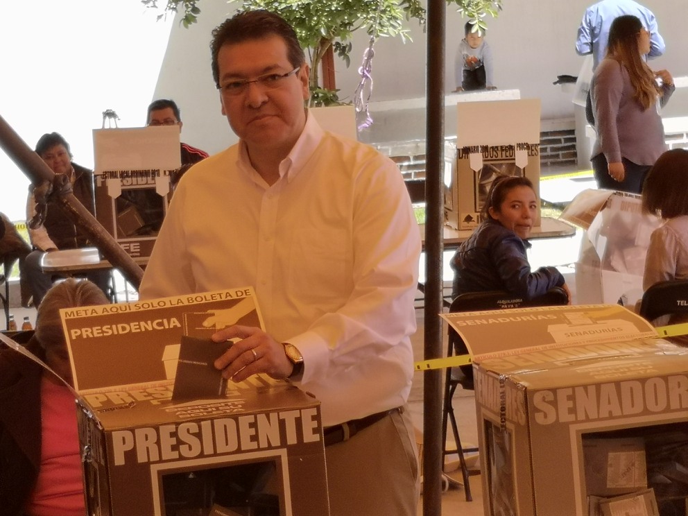 Es una jornada histórica y en paz: Marco Mena