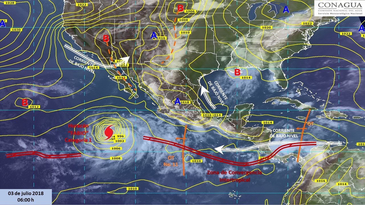 Prevalece el pronóstico de lluvias aisladas para Tlaxcala