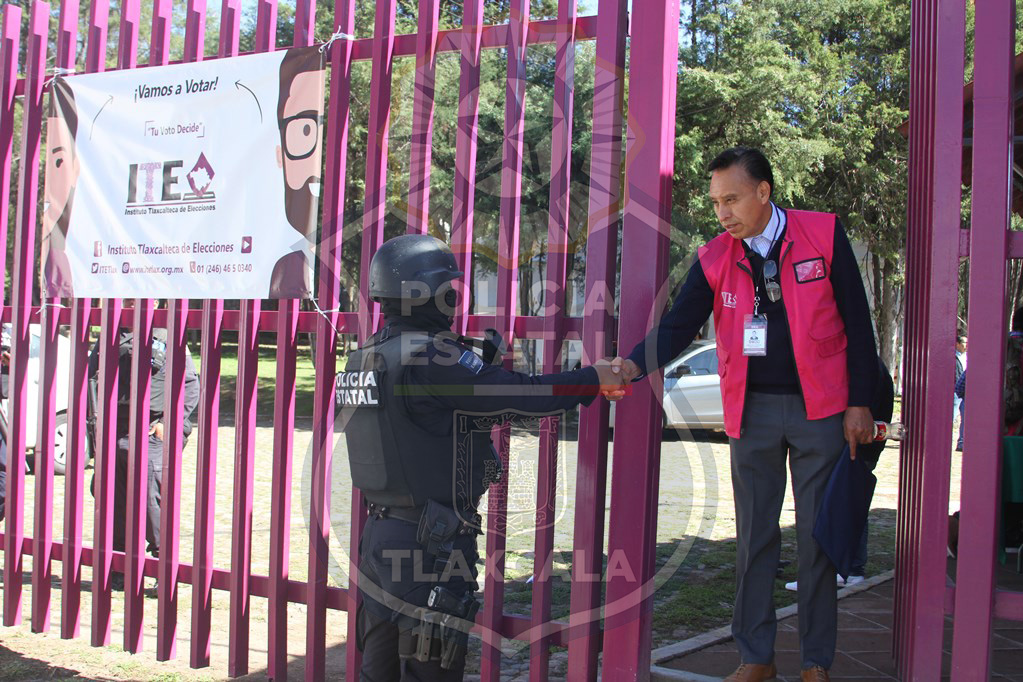 Continúa CES custodia en los consejos distritales en Tlaxcala