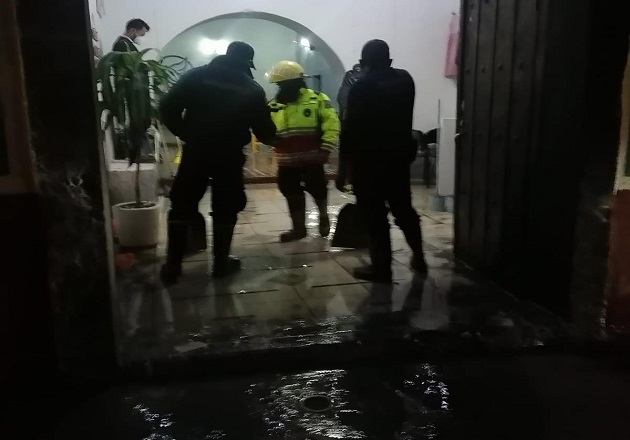 Saldo blanco tras intensa lluvia en Huamantla: Protección Civil municipal
