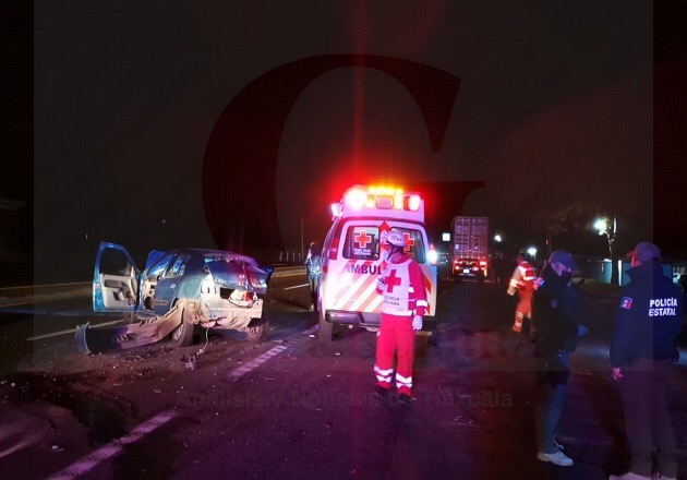 Hombre sale ileso de aparatoso choque en Xaloztoc