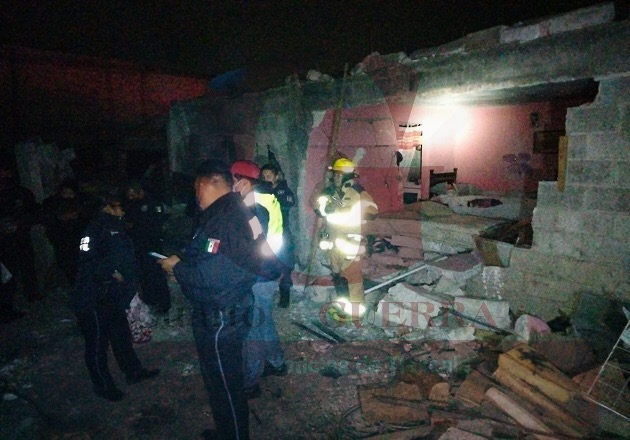 Un hombre herido deja explosión en un domicilio en Chiautempan