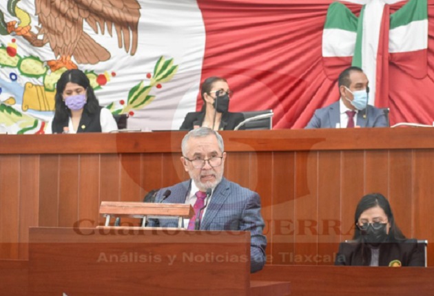 Comparece Secretario de Gobierno ante el Congreso de Tlaxcala