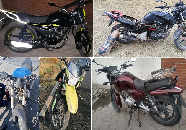 SSC asegura seis motocicletas en diferentes puntos de territorio tlaxcalteca