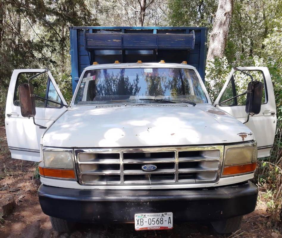 SSC aseguró material forestal en el Parque Nacional La Malinche