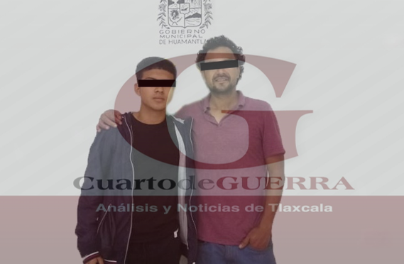 Entrega Dirección de Seguridad Pública de Huamantla a familiares a joven extraviado
