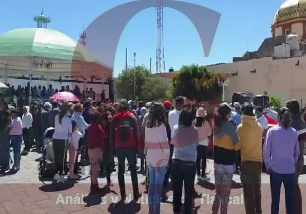 Continúan las protestas contra la alcaldesa de Amaxac