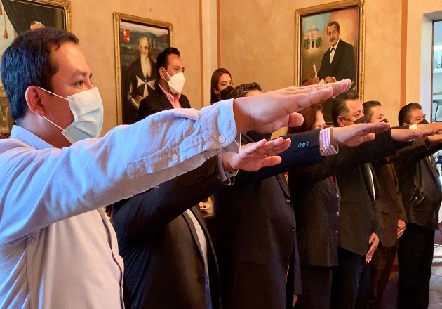 Rinden protesta nuevos delegados de colonias en Tlaxcala Capital