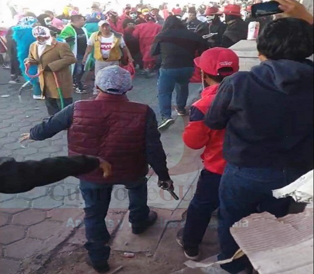 Balacera en Carnaval de Tenancingo
