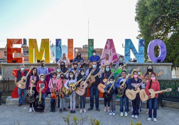 Alcalde de Emiliano Zapata impulsa el arte y la cultura en el municipio