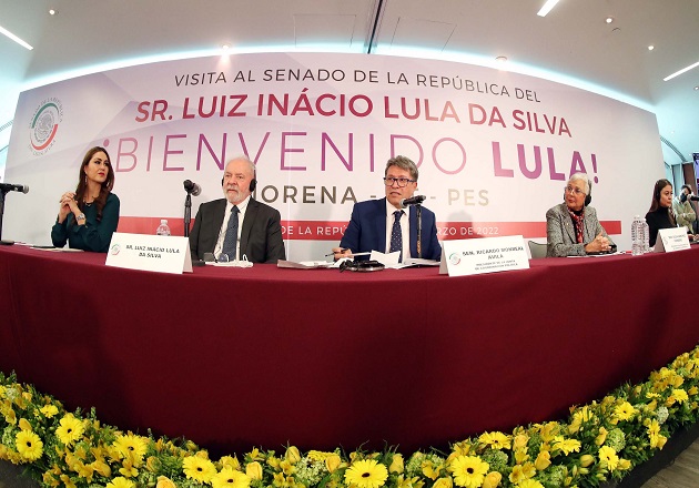 Senado distingue trayectoria política de Luiz Inácio Lula Da Silva